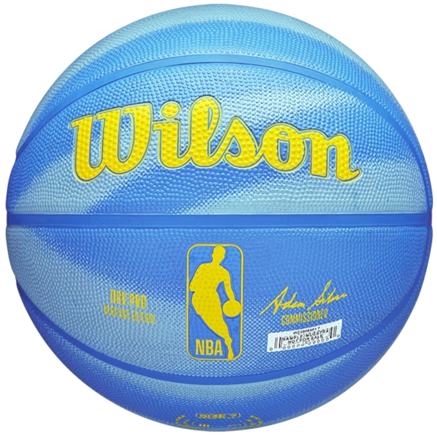 Amazon | WILSON バスケットボール 男女兼用 大人用 ブルー 7 | Wilson